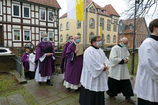 Beauftragung zu Lektorat und Akolythat in St. Marien, Volkmarsen (Foto: Karl-Franz Thiede)